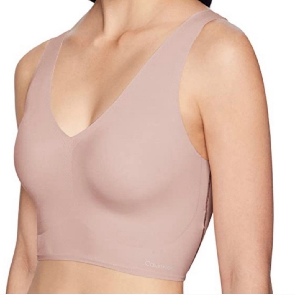 Calvin Klein Women's Seamless Bralette - Nude